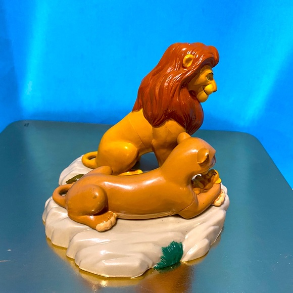DISNEYS THE LION KING VINTAGE 1990s APPLAUSE BABY SIMBA MUFASA SARABI PVC FIGURE - Picture 8 of 12